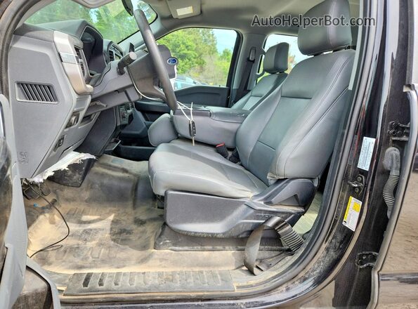 1FTEW1EP0NKD52085 2022 FORD F150 Black Front interior view