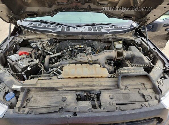 1FTEW1EP0NKD52085 2022 FORD F150 Black Rear interior view