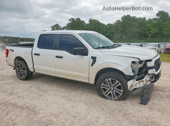1FTEW1EP0PKF88948 2023 FORD F150 White Передня права чверть