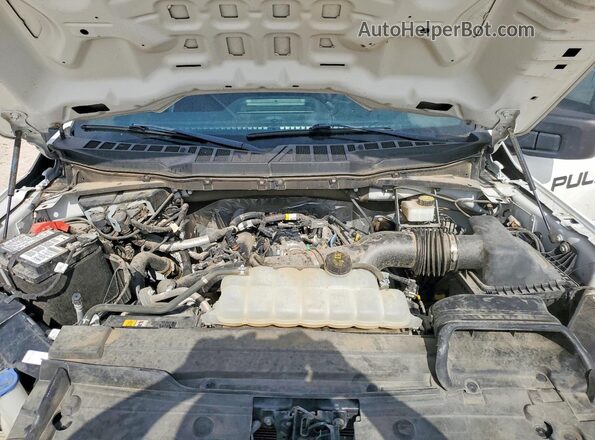 1FTEW1EP0PKF88948 2023 FORD F150 White Вид задньої частини салону