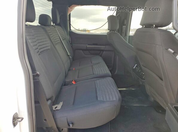 1FTEW1EP0PKF88948 2023 FORD F150 White Вид задніх сидінь