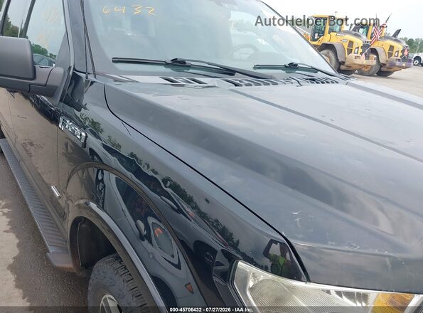 1FTEW1EP1GFB95789 2016 FORD F150 Black წინა ხედი