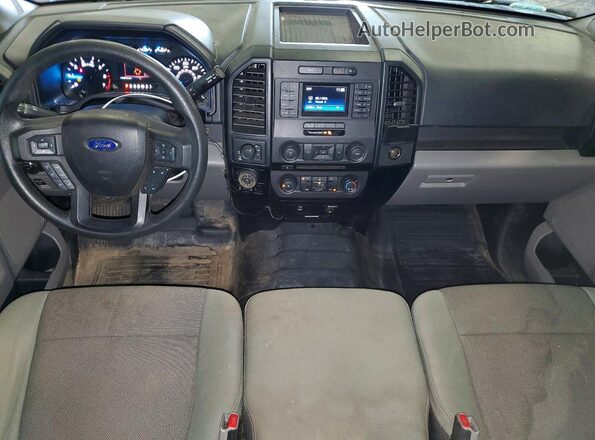 1FTEW1EP1GFC29598 2016 FORD F150 Gray Առջևի վահանակի տեսք