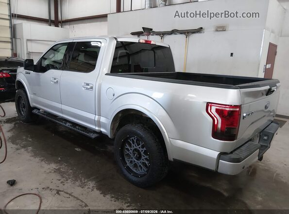 1FTEW1EP1HKC44580 2017 FORD F150 Silver Հետևի ձախ