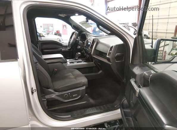 1FTEW1EP1HKC44580 2017 FORD F150 Silver Սալոնի դիմացի տեսք