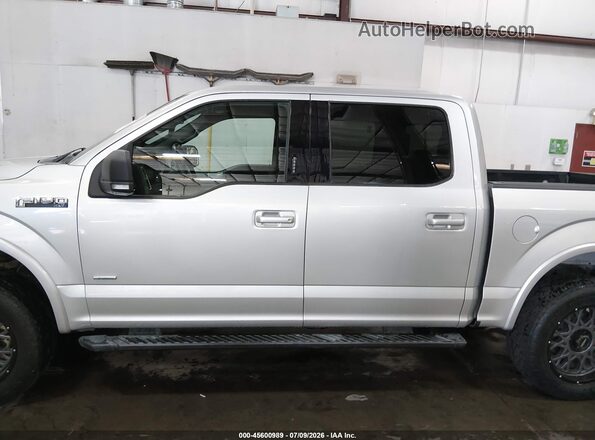 1FTEW1EP1HKC44580 2017 FORD F150 Silver Սալոնի 360 աստիճան տեսք