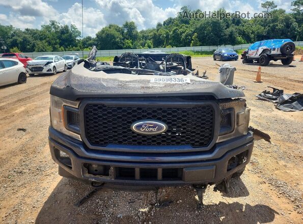 1FTEW1EP1JFB39357 2018 FORD F150 Gray Vista frontal