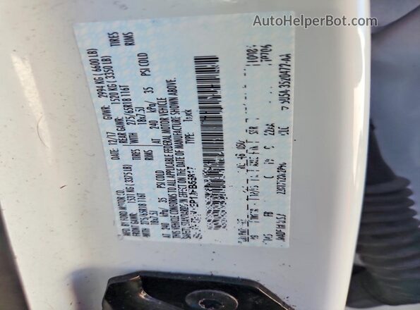 1FTEW1EP1JFB55817 2018 FORD F150 White Vista del compartimento del motor