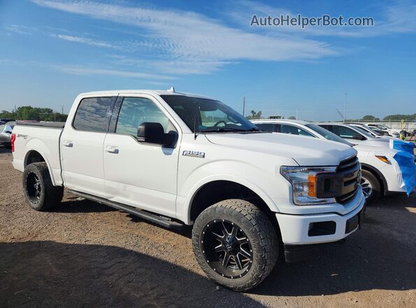 1FTEW1EP1JFB55817 2018 FORD F150 White Delantero derecho