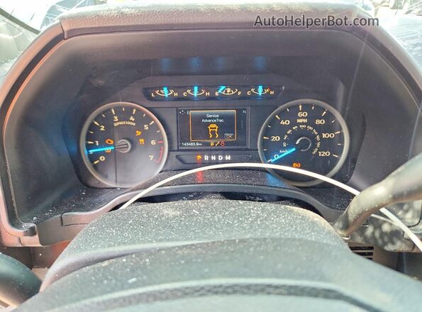 1FTEW1EP1JFC17457 2018 FORD F150 Silver Vista del cuadro de instrumentos