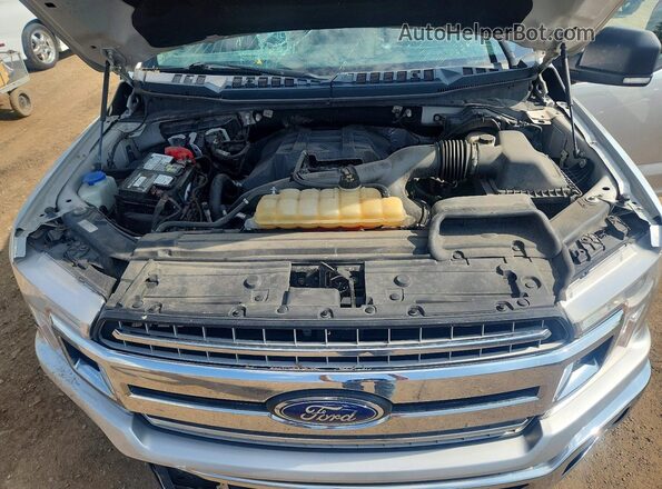 1FTEW1EP1JFC17457 2018 FORD F150 Silver Vista interior trasera