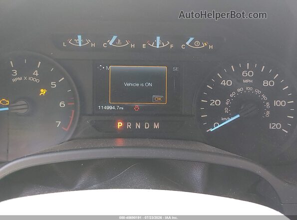 1FTEW1EP1JKF97830 2018 FORD F150 Gray Vista de los asientos traseros