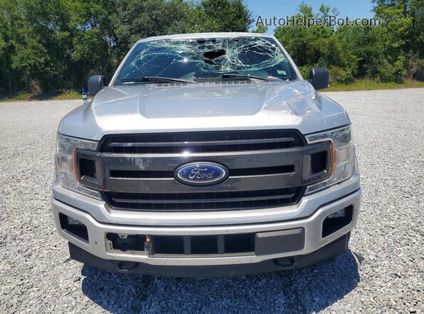 1FTEW1EP1KFB15299 2019 FORD F150 Silver Front view