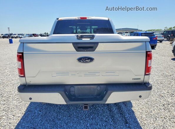 1FTEW1EP1KFB15299 2019 FORD F150 Silver Rear view