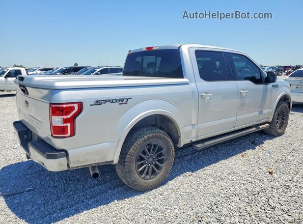 1FTEW1EP1KFB15299 2019 FORD F150 Silver Rear right