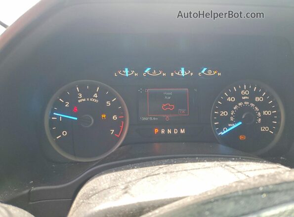 1FTEW1EP1KFB15299 2019 FORD F150 Silver Instrument cluster view