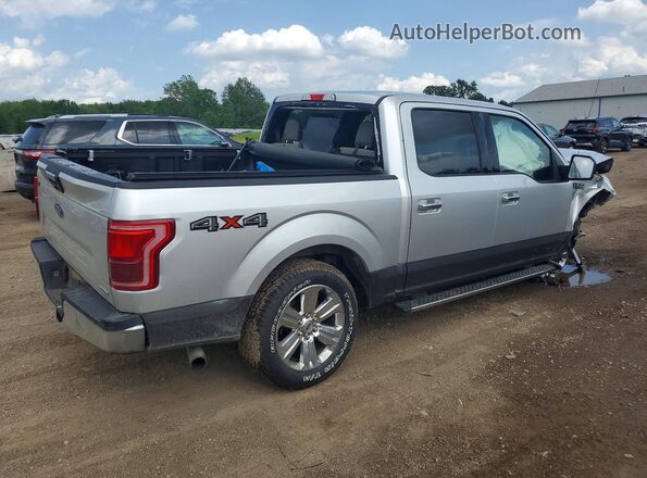 1FTEW1EP1KFB78788 2019 FORD F150 Серебряный Задняя правая четверть