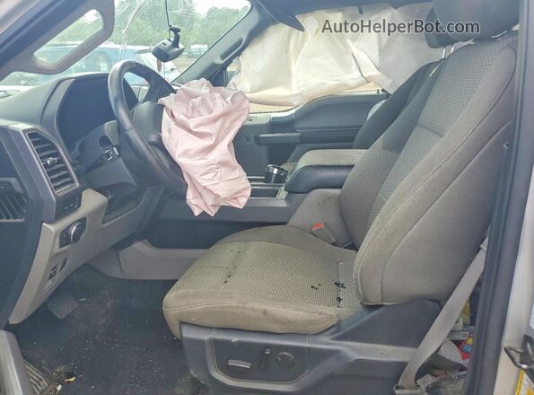 1FTEW1EP1KFB78788 2019 FORD F150 Серебряный Вид салона спереди