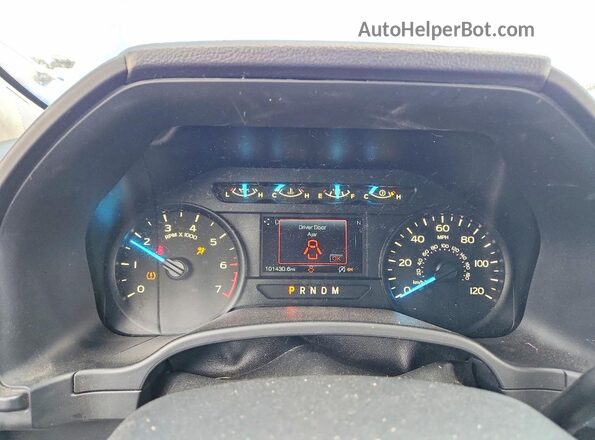 1FTEW1EP1KFD50799 2019 FORD F150 Blue Вид щитка приладів