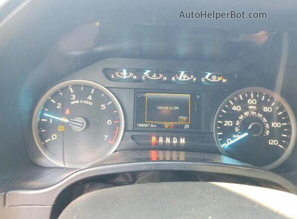 1FTEW1EP1LFA55039 2020 FORD F150 Gray ხელსაწყოთა პანელის ხედი
