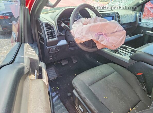1FTEW1EP1LKF54804 2020 FORD F150 Red Вид панелі приладів