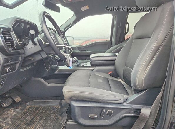 1FTEW1EP1MFA35858 2021 FORD F150 Black Սալոնի դիմացի տեսք