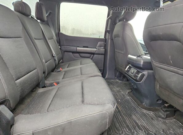 1FTEW1EP1MFA35858 2021 FORD F150 Black Հետևի նստատեղերի տեսք