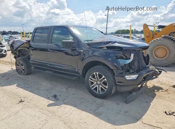 1FTEW1EP1MFA67967 2021 FORD F150 Black Front right