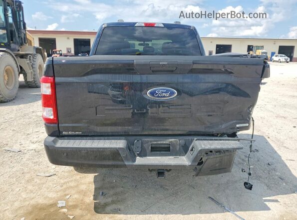 1FTEW1EP1MFA67967 2021 FORD F150 Black Rear view