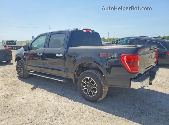 1FTEW1EP1MFC50074 2021 FORD F150 Black Rear left