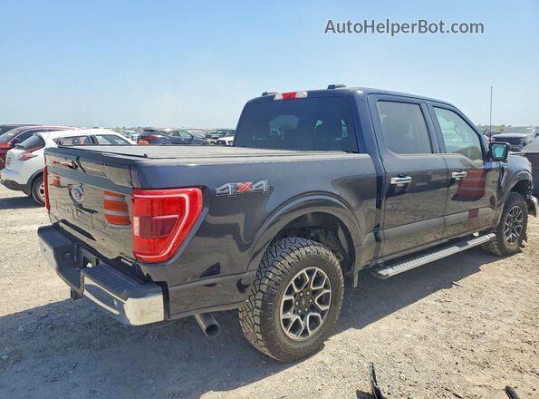 1FTEW1EP1MFC50074 2021 FORD F150 Black Rear right