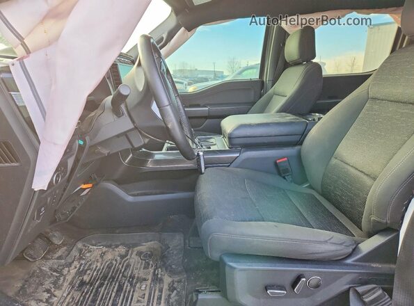 1FTEW1EP1MFC67747 2021 FORD F150 Gray Вид салону спереду
