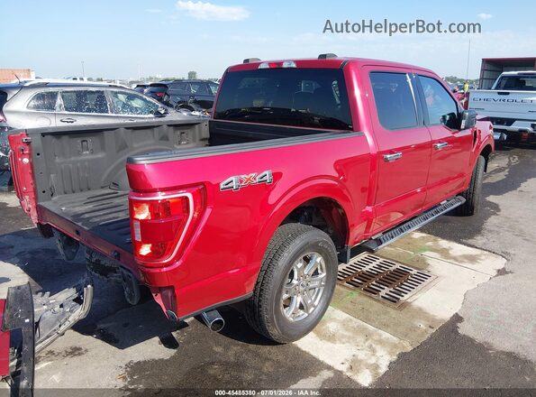 1FTEW1EP1MKD09745 2021 FORD F150 Red Rear right