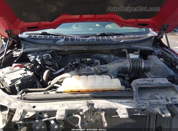 1FTEW1EP1MKD09745 2021 FORD F150 Red Rear view