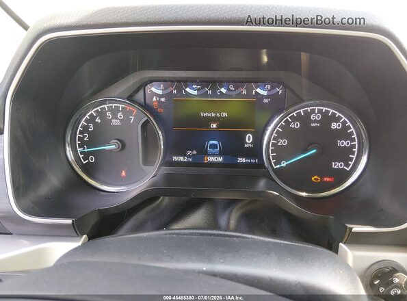 1FTEW1EP1MKD09745 2021 FORD F150 Red Rear seats view