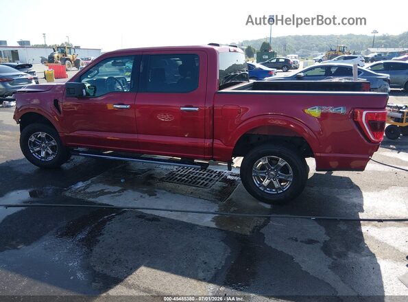 1FTEW1EP1MKD09745 2021 FORD F150 Red 