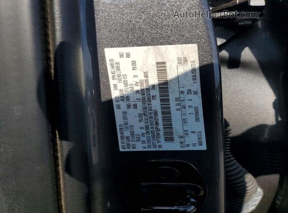 1FTEW1EP1MKD19661 2021 FORD F150 Gray Շարժիչի բաժամունքի տեսք