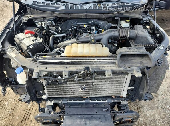 1FTEW1EP1NFA01307 2022 FORD F150 Black Rear interior view