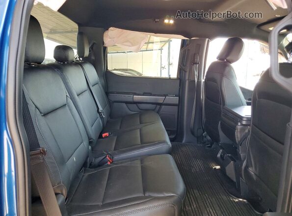 1FTEW1EP1PKD51174 2023 FORD F150 Синий Вид задних сидений