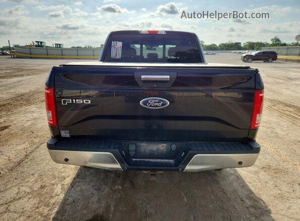 1FTEW1EP2GFB53096 2016 FORD F150 Black Հետևի տեսք