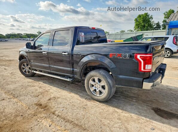1FTEW1EP2GFB53096 2016 FORD F150 Black Հետևի ձախ