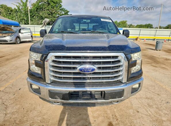 1FTEW1EP2GFB53096 2016 FORD F150 Black Դիմացի տեսք