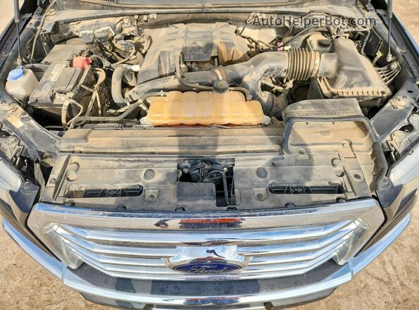 1FTEW1EP2GFB53096 2016 FORD F150 Black Սալոնի հետևի տեսք