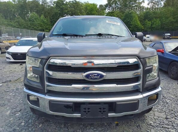 1FTEW1EP2GKD27627 2016 FORD F150 Gray Widok z tyłu