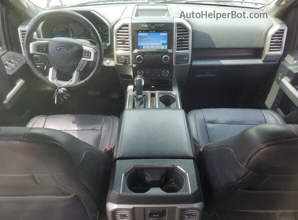 1FTEW1EP2GKD27627 2016 FORD F150 Gray Widok zestawu wskaźników