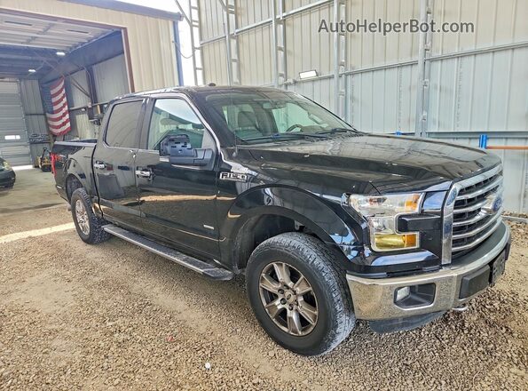 1FTEW1EP2GKE24083 2016 FORD F150 Black Front right