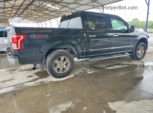 1FTEW1EP2HFB30015 2017 FORD F150 Black Rear right