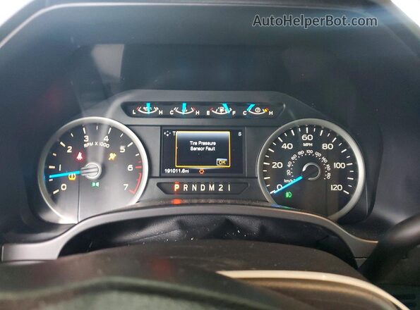 1FTEW1EP2HFB30015 2017 FORD F150 Black Instrument cluster view
