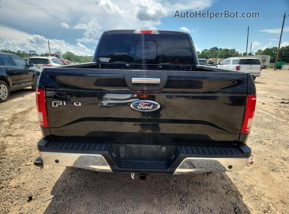1FTEW1EP2HFB51091 2017 FORD F150 Black Հետևի տեսք