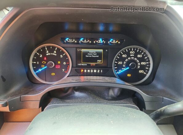1FTEW1EP2HFB51091 2017 FORD F150 Black Սարքավորումների վահանակի տեսք